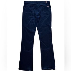 7 for All Mankind Black Velvet Pants size 30